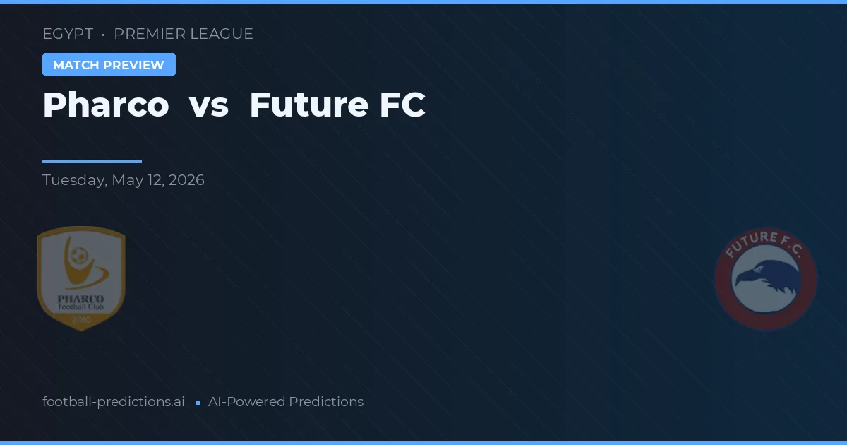 Pharco vs Future FC — typy i zapowiedź meczu