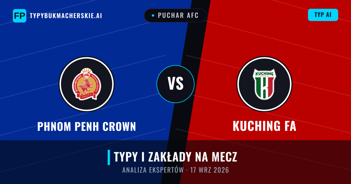 Phnom Penh Crown vs Kuching FA — typy i zapowiedź meczu
