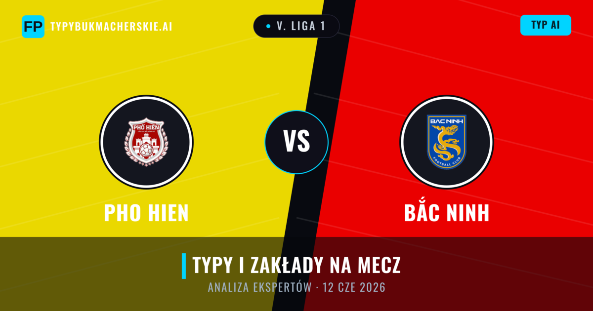 Pho Hien vs Bắc Ninh — typy i zapowiedź meczu
