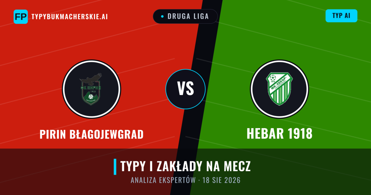 Pirin Błagojewgrad vs Hebar 1918 — typy i zapowiedź meczu