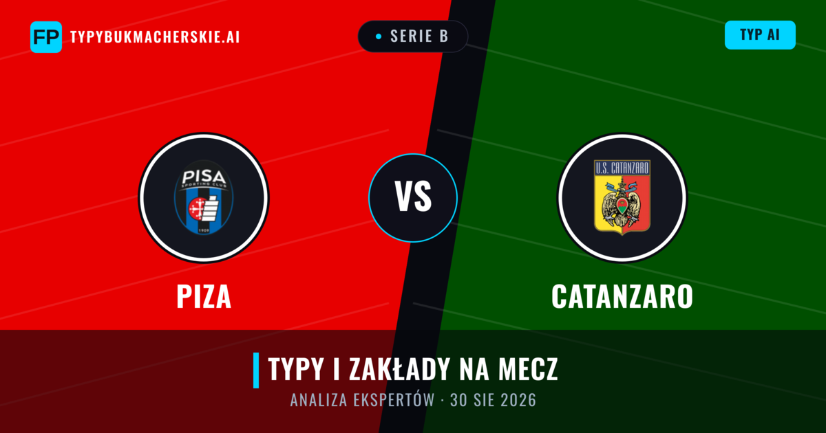 Piza vs Catanzaro — typy i zapowiedź meczu