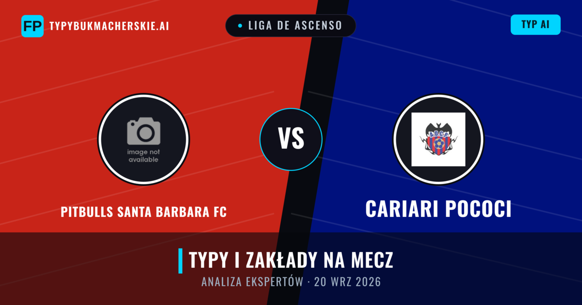 Pitbulls Santa Barbara FC vs Cariari Pococi — typy i zapowiedź meczu
