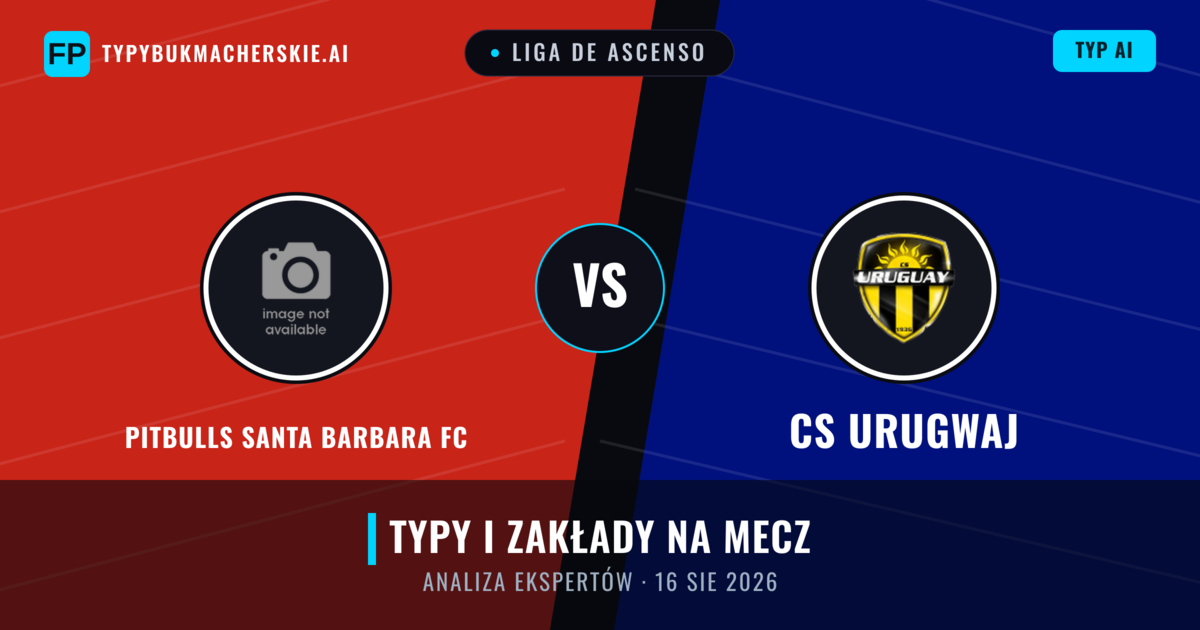 Pitbulls Santa Barbara FC vs CS Urugwaj — typy i zapowiedź meczu