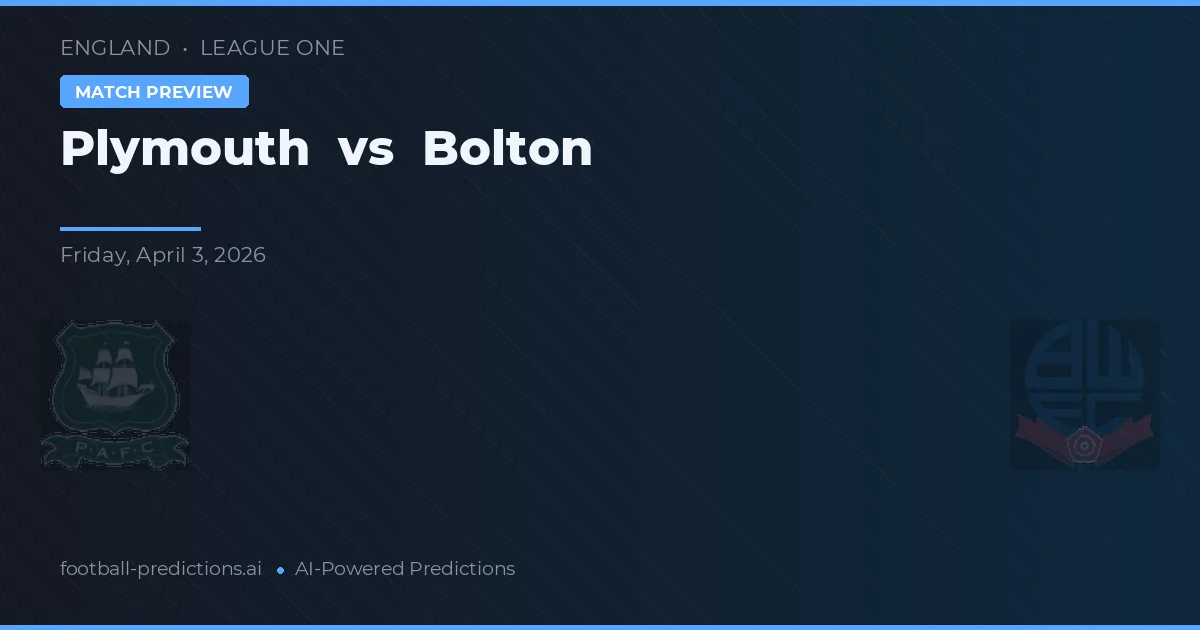 Plymouth vs Bolton — typy i zapowiedź meczu