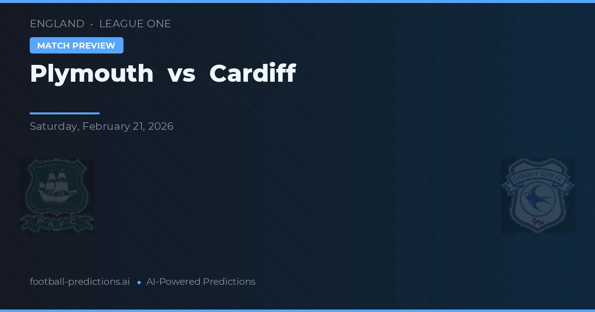 Plymouth vs Cardiff — typy i zapowiedź meczu