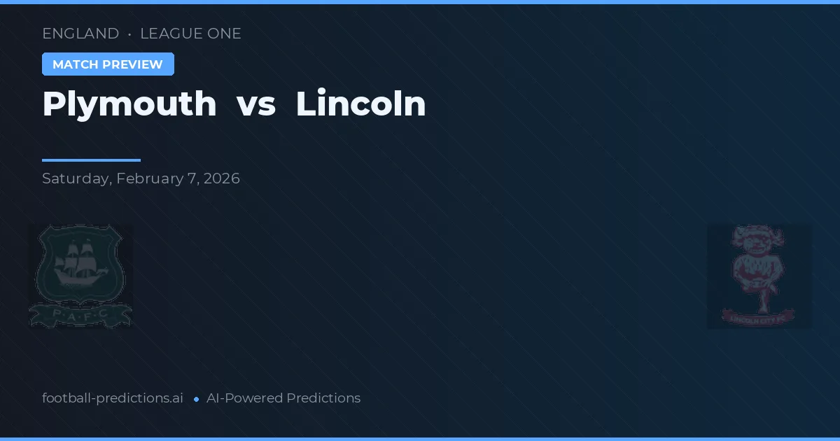 Plymouth vs Lincoln — typy i zapowiedź meczu