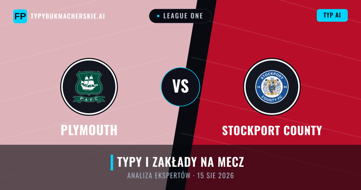 Plymouth vs Stockport County — typy i zapowiedź meczu