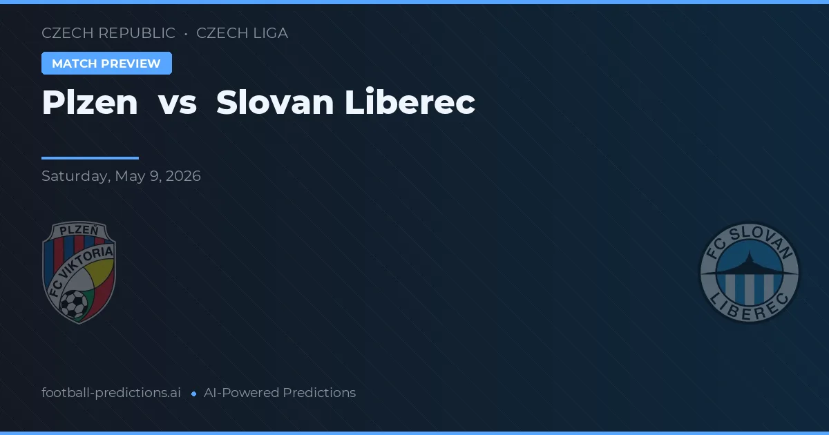 Plzeň vs Slovan Liberec — typy i zapowiedź meczu