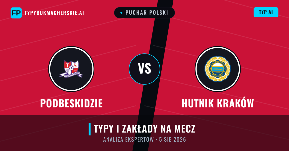 Podbeskidzie vs Hutnik Kraków — typy i zapowiedź meczu