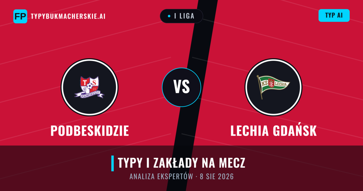 Podbeskidzie vs Lechia Gdańsk — typy i zapowiedź meczu