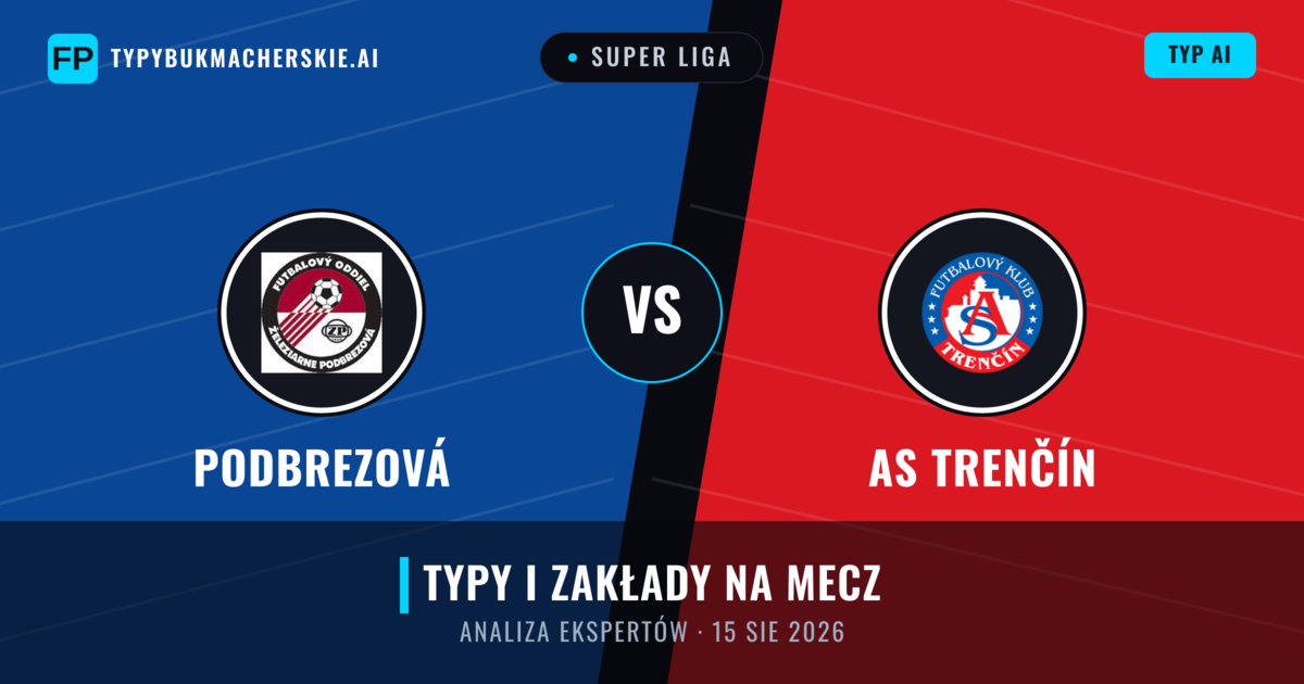 Podbrezová vs AS Trenčín — typy i zapowiedź meczu