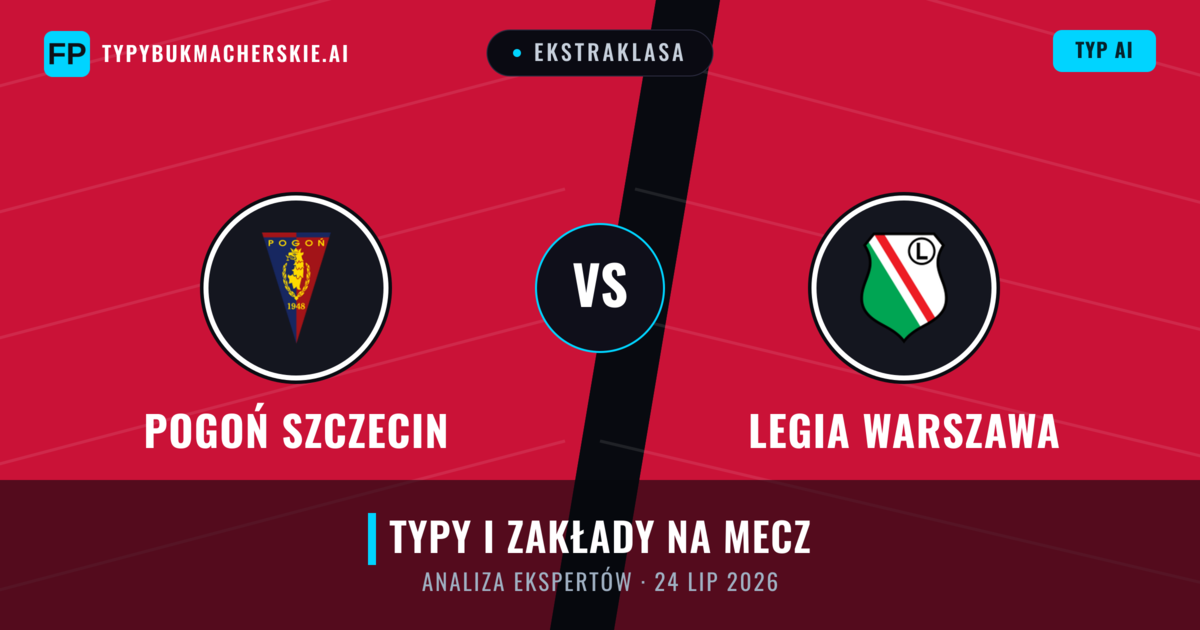 Pogoń Szczecin vs Legia Warszawa — typy i zapowiedź meczu