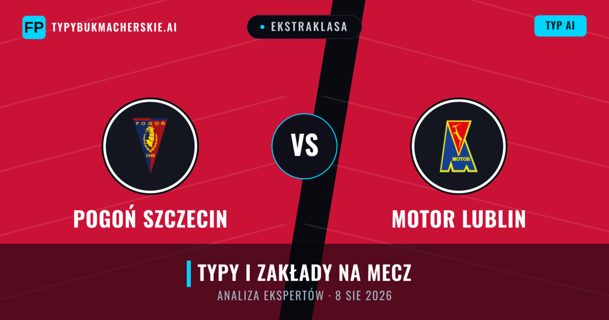 Pogoń Szczecin vs Motor Lublin — typy i zapowiedź meczu