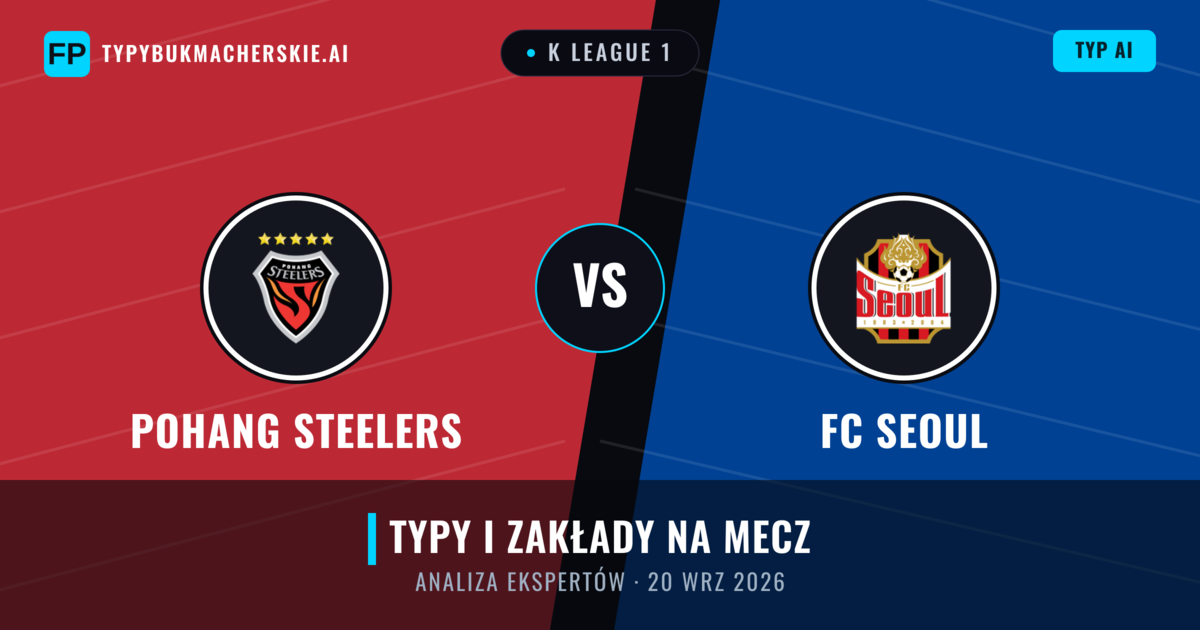 Pohang Steelers vs FC Seoul — typy i zapowiedź meczu