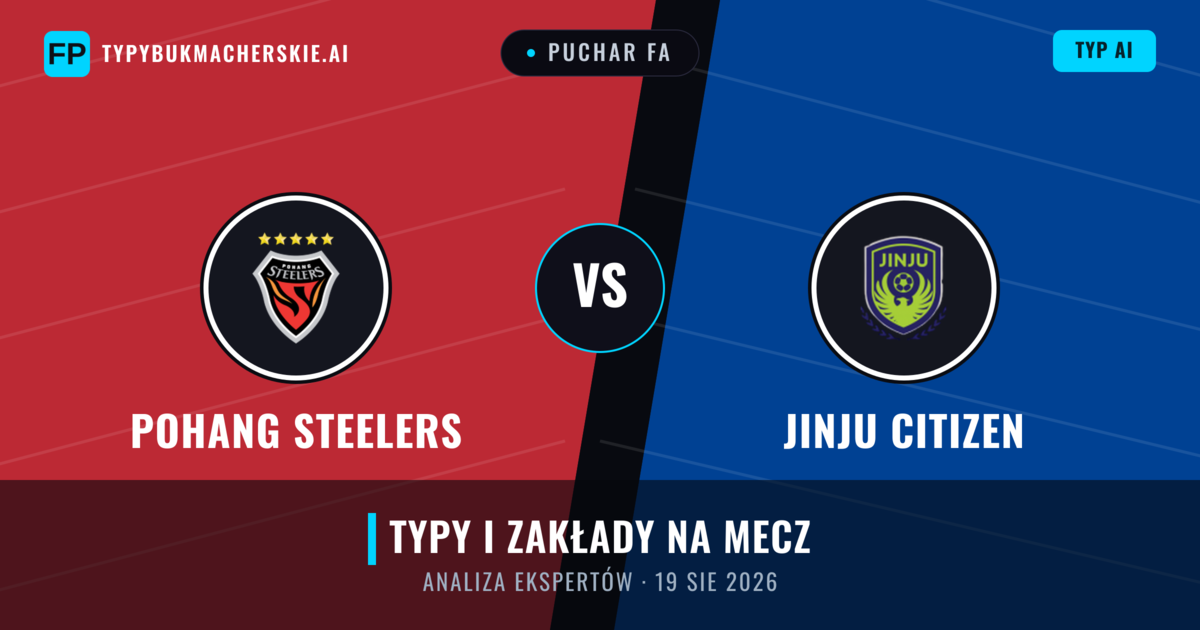 Pohang Steelers vs Jinju Citizen — typy i zapowiedź meczu