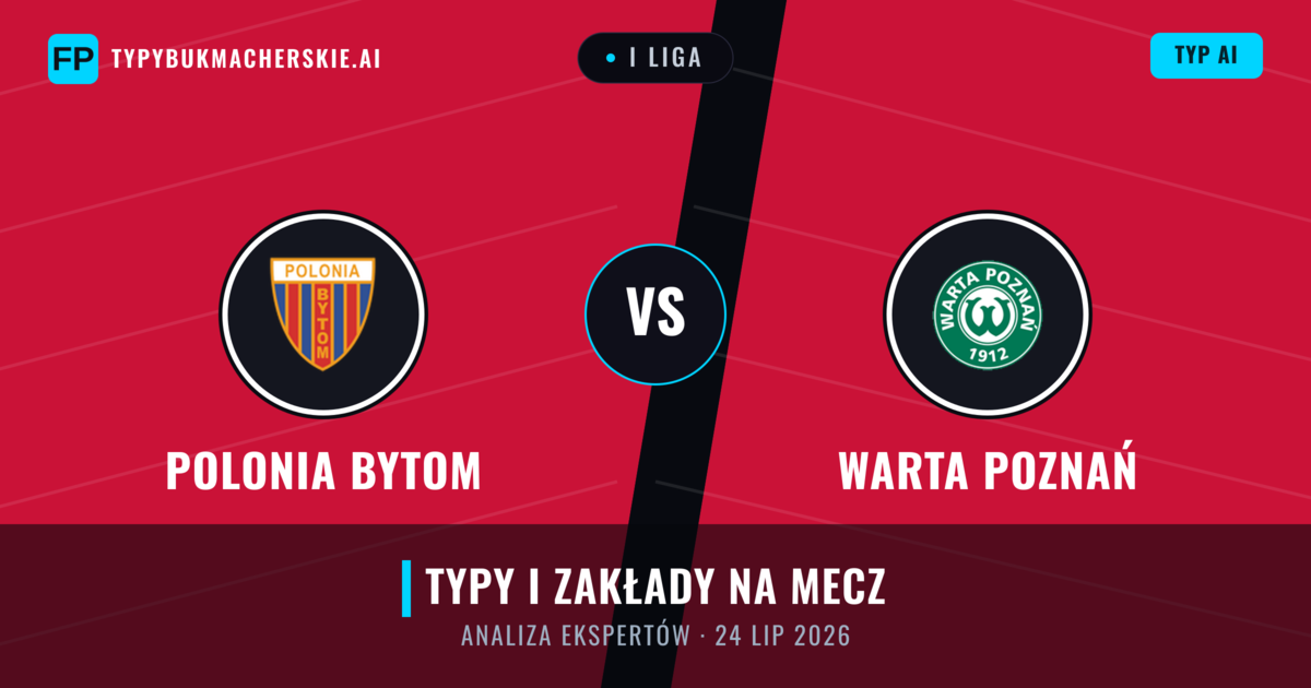 Polonia Bytom vs Warta Poznań — typy i zapowiedź meczu