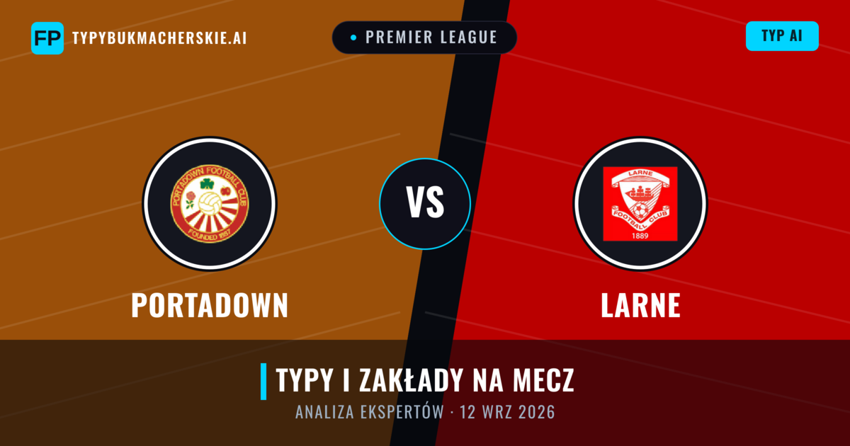 Portadown vs Larne — typy i zapowiedź meczu