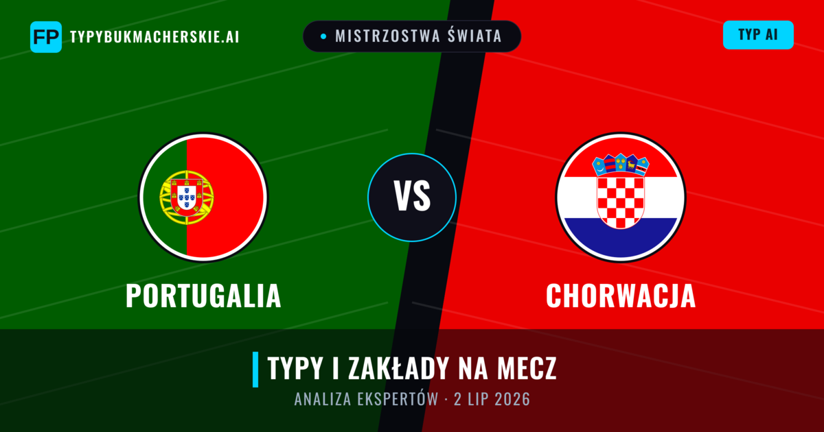 Portugalia vs Chorwacja — typy i zapowiedź meczu