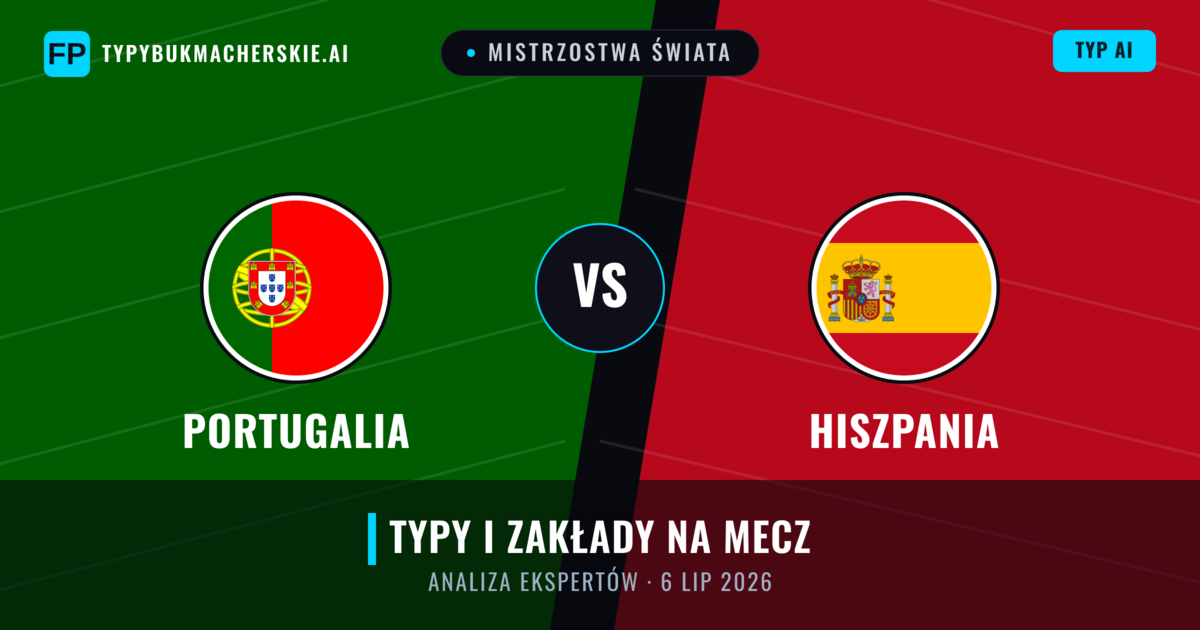 Portugalia vs Hiszpania — typy i zapowiedź meczu