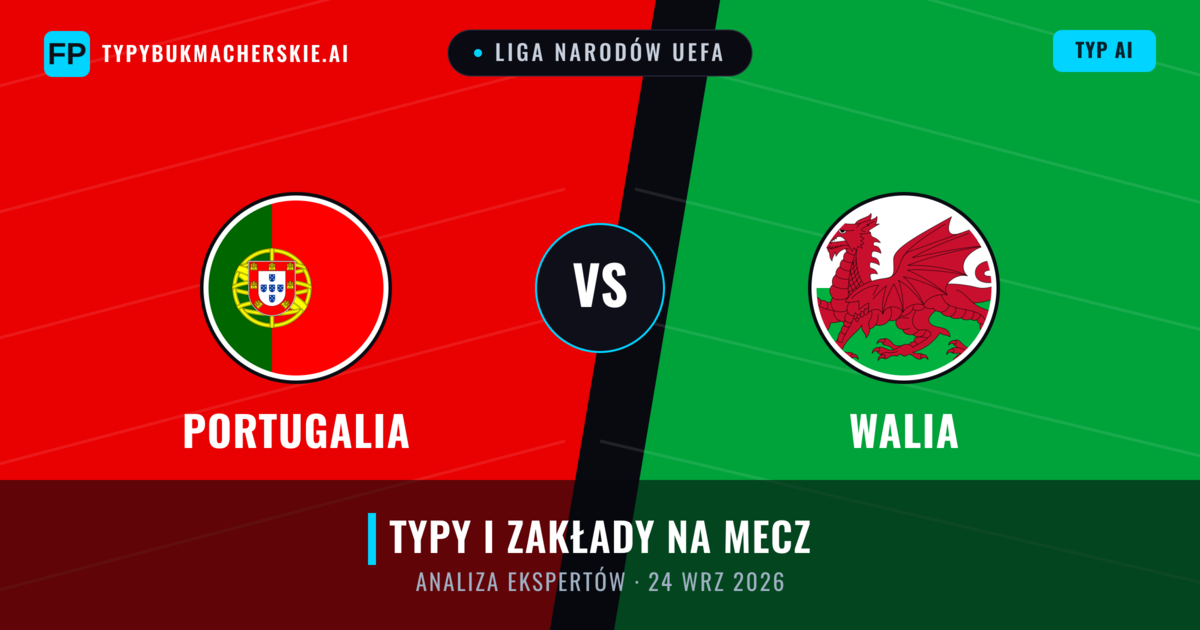 Portugalia vs Walia — typy i zapowiedź meczu