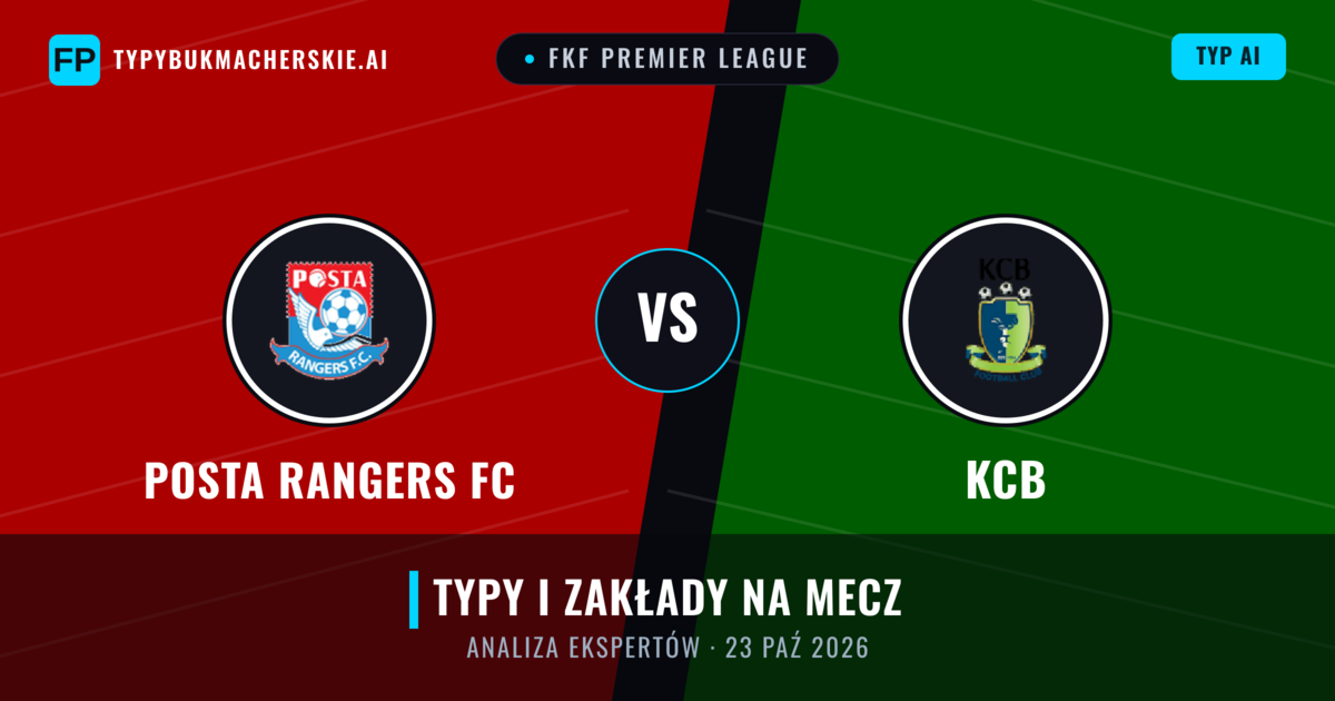 Posta Rangers FC vs KCB — typy i zapowiedź meczu