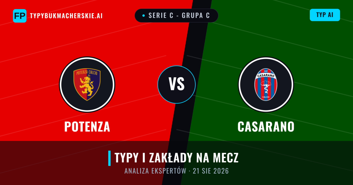 Potenza vs Casarano — typy i zapowiedź meczu