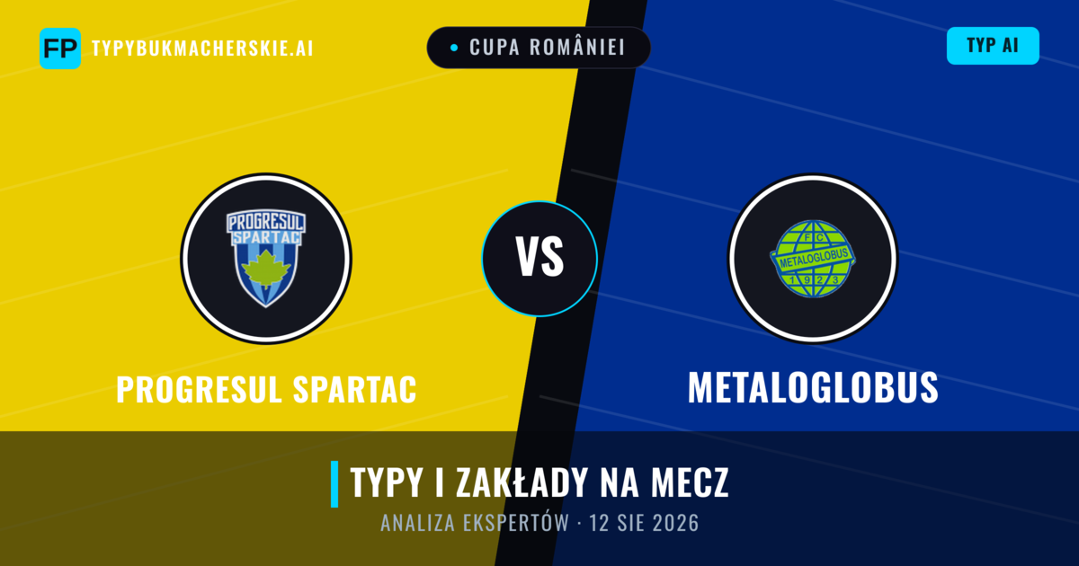 Progresul Spartac vs Metaloglobus — typy i zapowiedź meczu