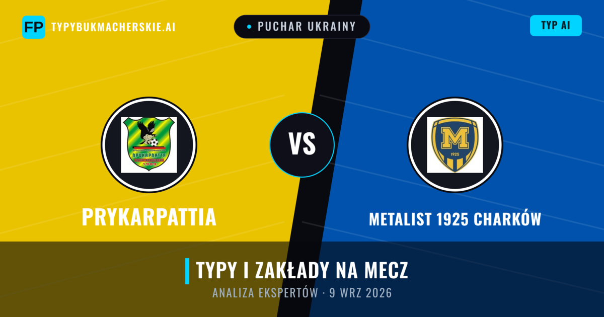 Prykarpattia vs Metalist 1925 Charków — typy i zapowiedź meczu