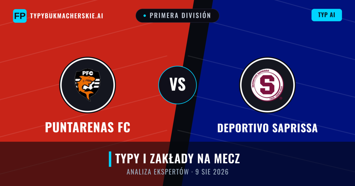 Puntarenas FC vs Deportivo Saprissa — typy i zapowiedź meczu