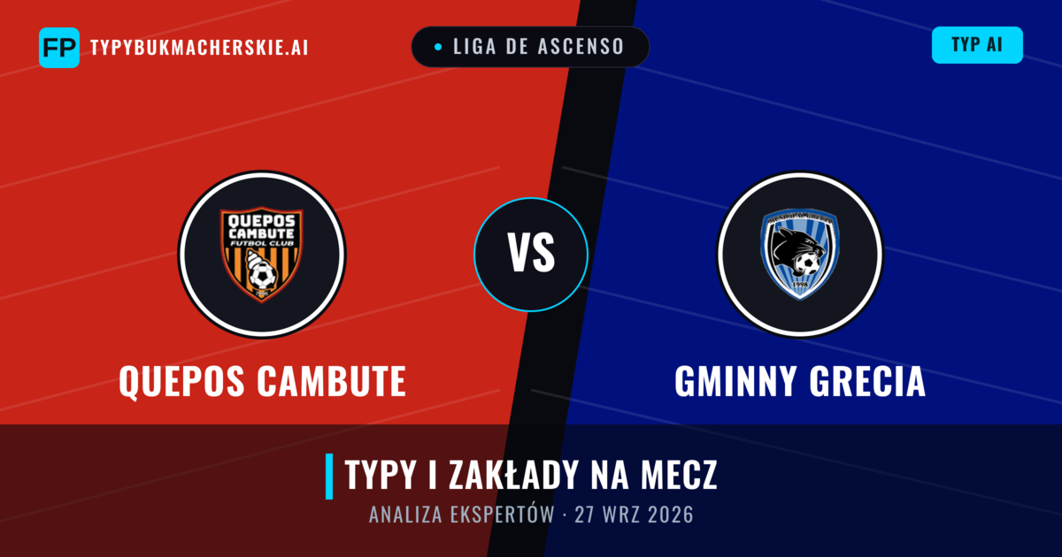 Quepos Cambute vs Gminny Grecia — typy i zapowiedź meczu