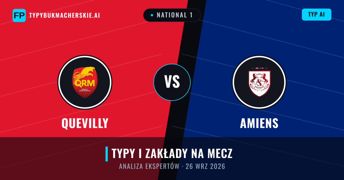 Quevilly vs Amiens — typy i zapowiedź meczu