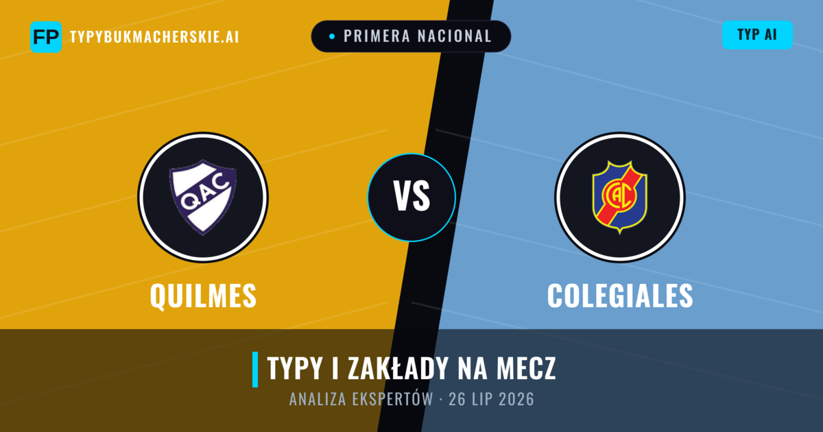 Quilmes vs Colegiales — typy i zapowiedź meczu