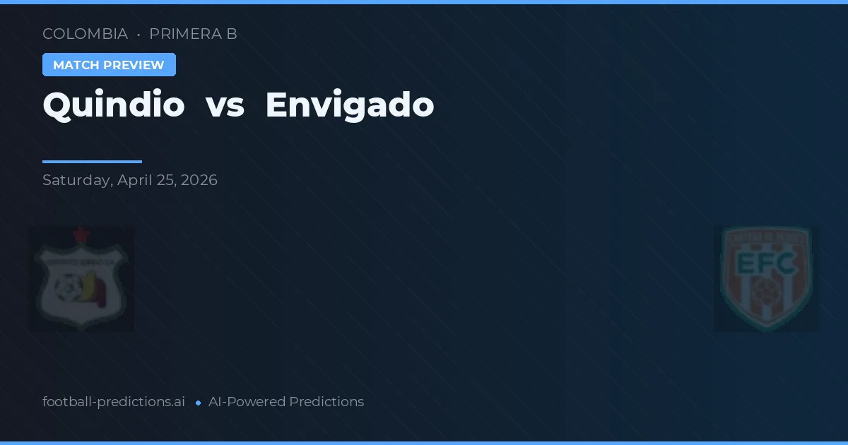 Quindío vs Envigado — typy i zapowiedź meczu
