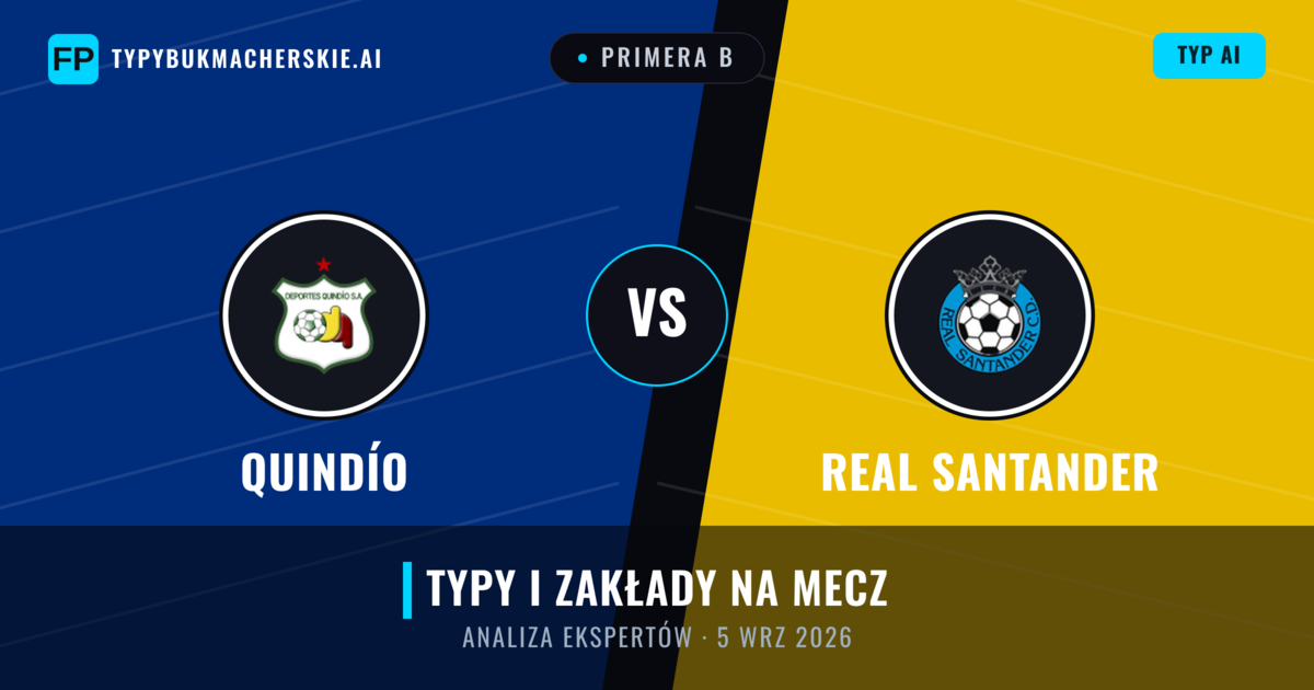 Quindío vs Real Santander — typy i zapowiedź meczu