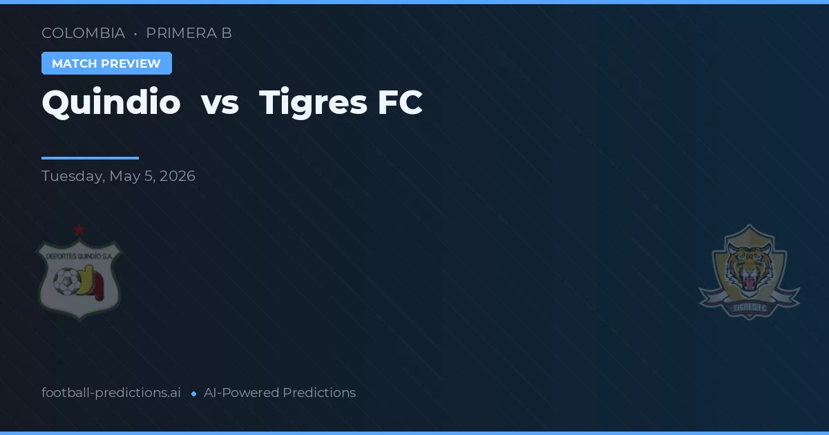 Quindío vs Tigres FC — typy i zapowiedź meczu