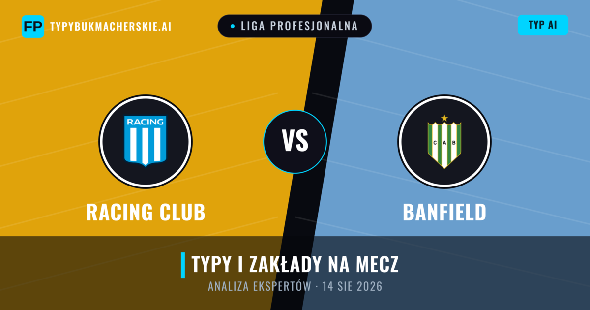 Racing Club vs Banfield — typy i zapowiedź meczu