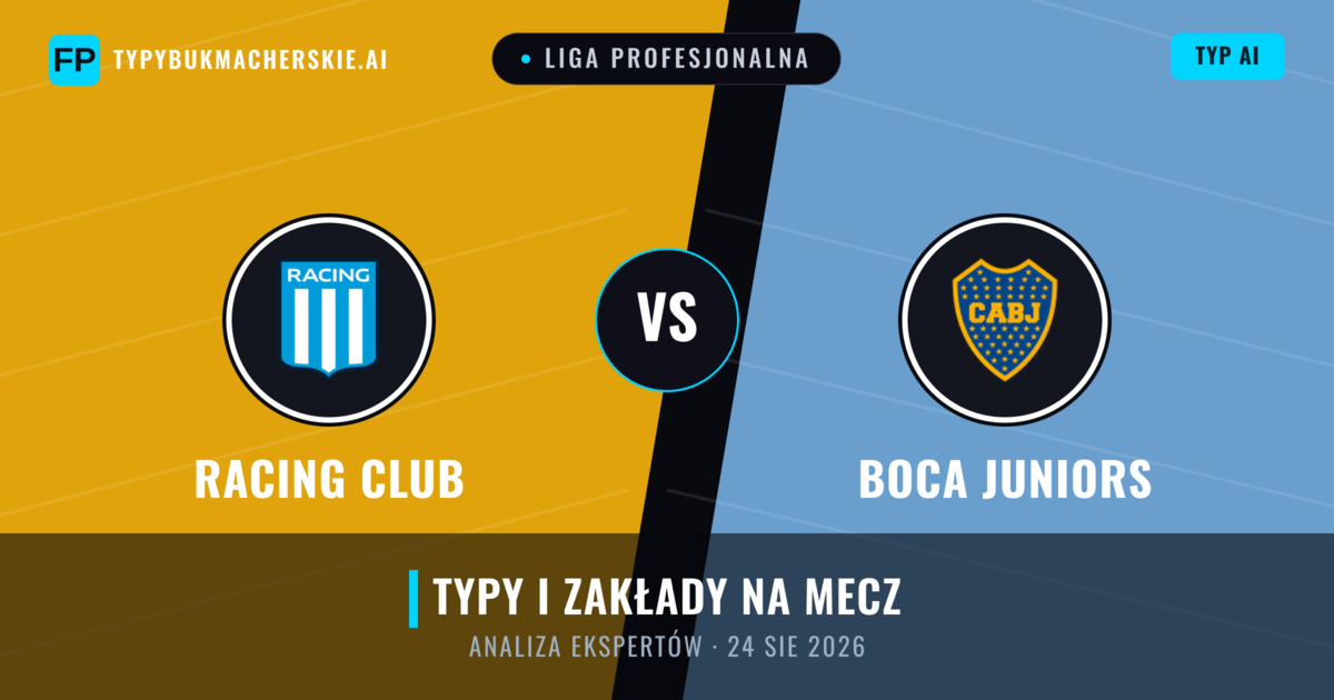 Racing Club vs Boca Juniors — typy i zapowiedź meczu