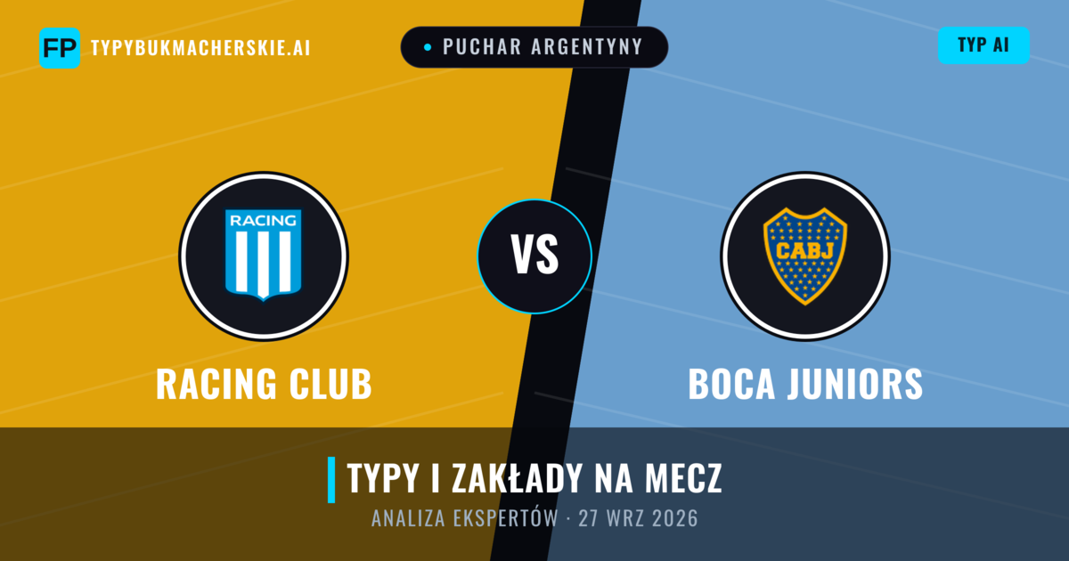 Racing Club vs Boca Juniors — typy i zapowiedź meczu