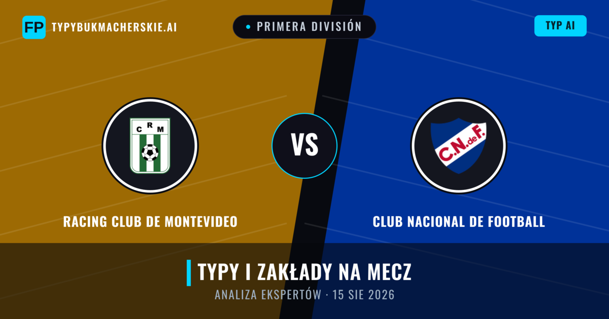 Racing Club de Montevideo vs Club Nacional de Football — typy i zapowiedź meczu