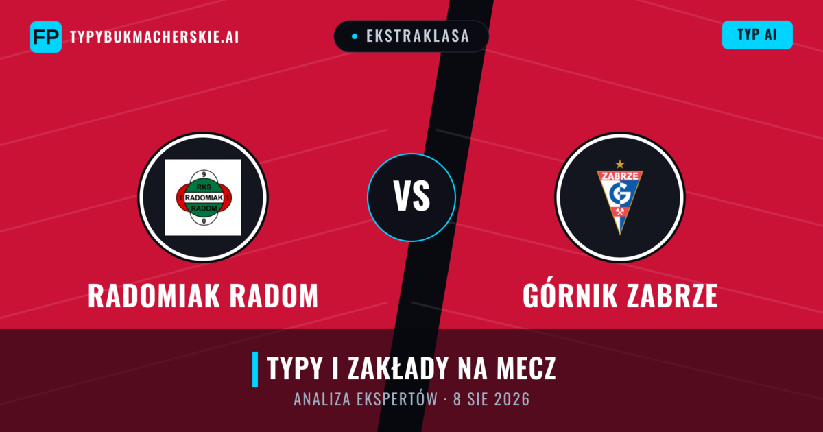 Radomiak Radom vs Górnik Zabrze — typy i zapowiedź meczu
