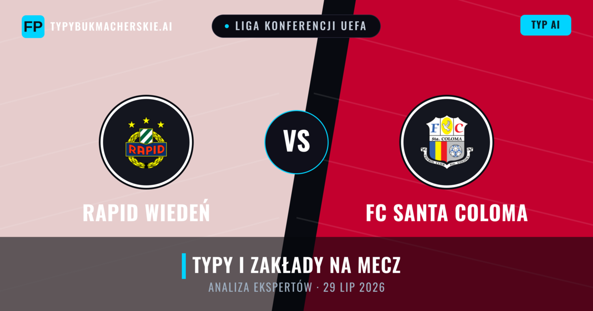 Rapid Wiedeń vs FC Santa Coloma — typy i zapowiedź meczu
