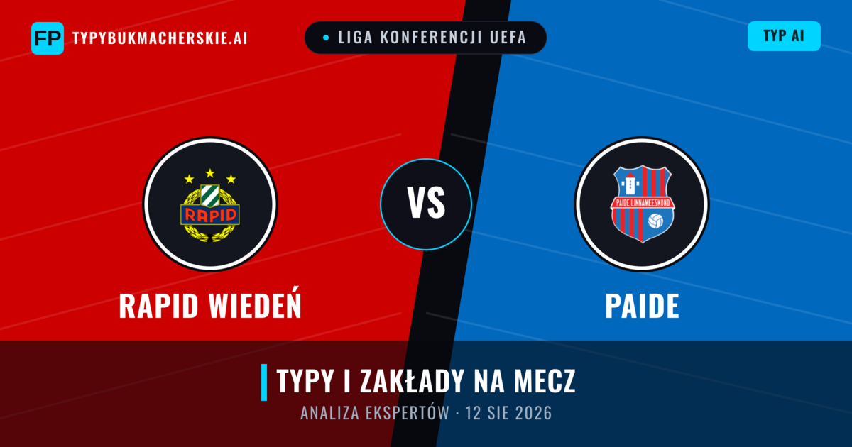 Rapid Wiedeń vs Paide — typy i zapowiedź meczu