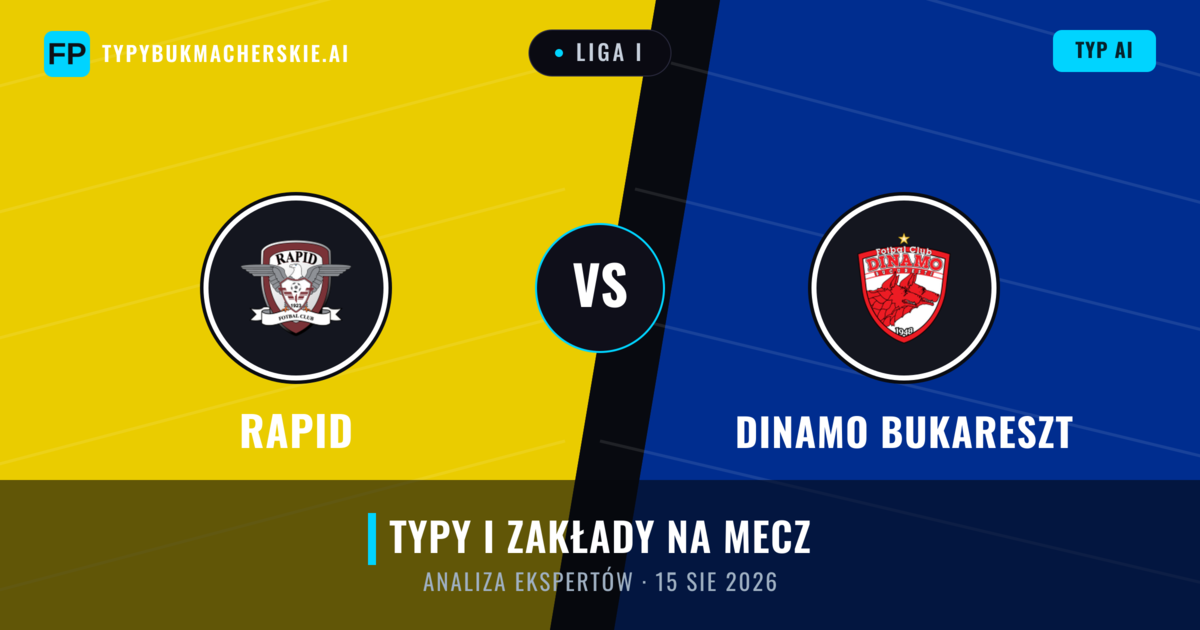 Rapid vs Dinamo Bukareszt — typy i zapowiedź meczu
