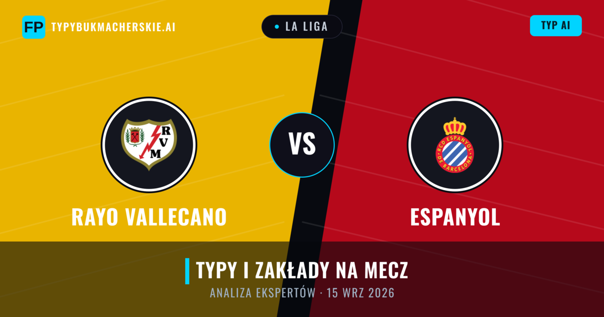 Rayo Vallecano vs Espanyol — typy i zapowiedź meczu