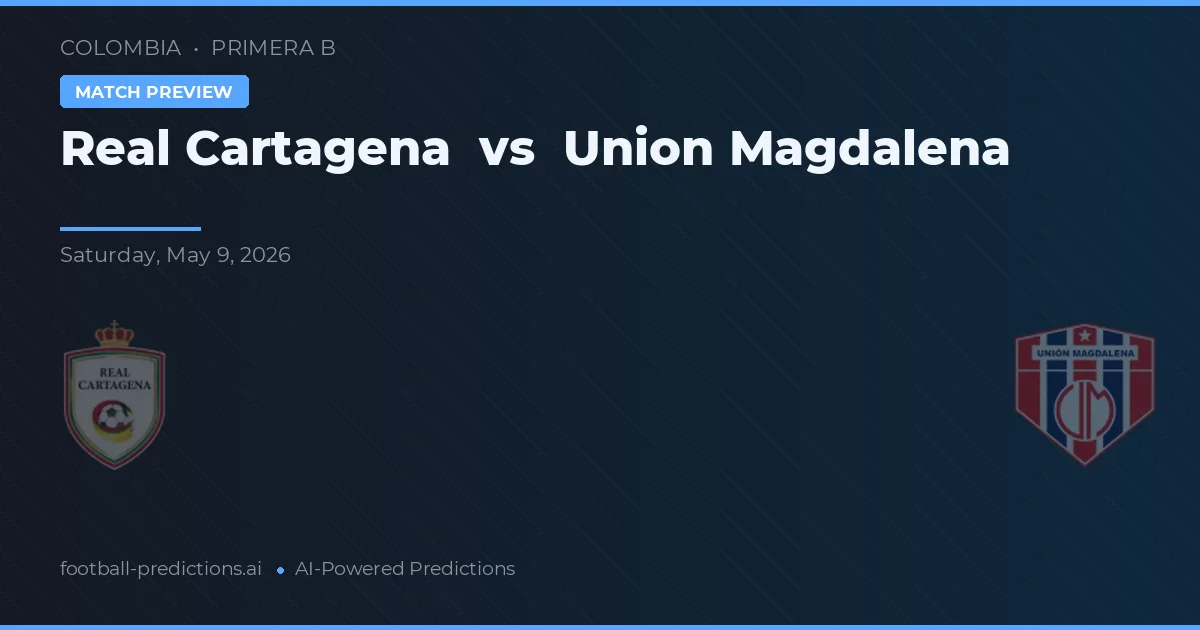 Real Cartagena vs Union Magdalena — typy i zapowiedź meczu