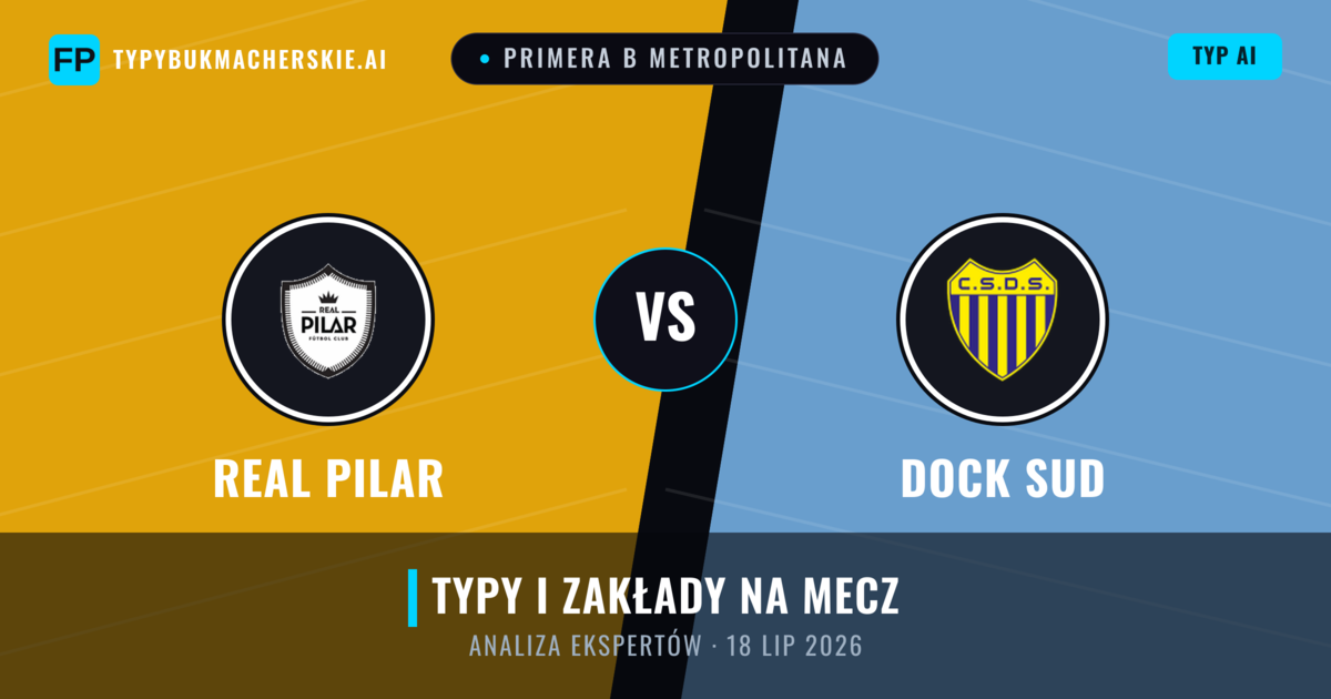 Real Pilar vs Dock Sud — typy i zapowiedź meczu