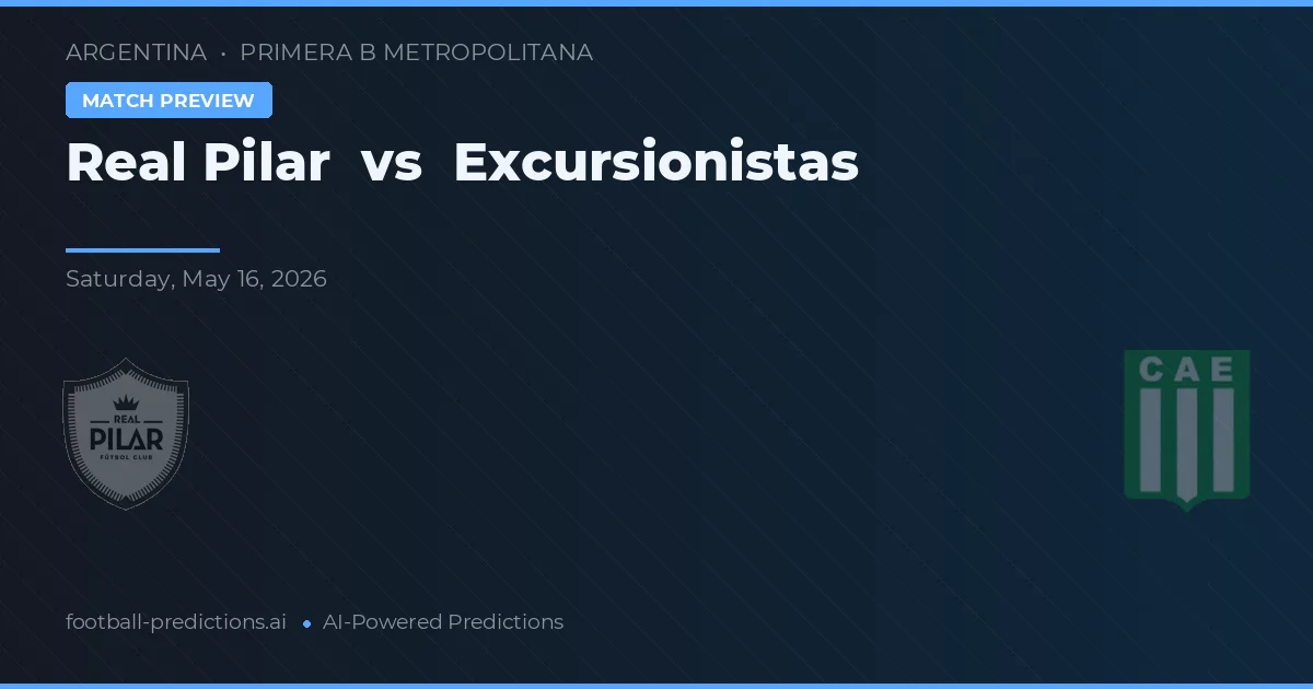 Real Pilar vs Excursionistas — typy i zapowiedź meczu
