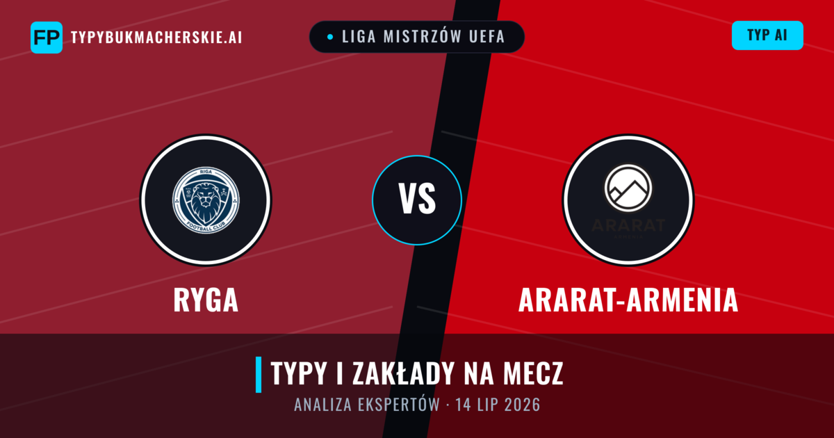 Ryga vs Ararat-Armenia — typy i zapowiedź meczu