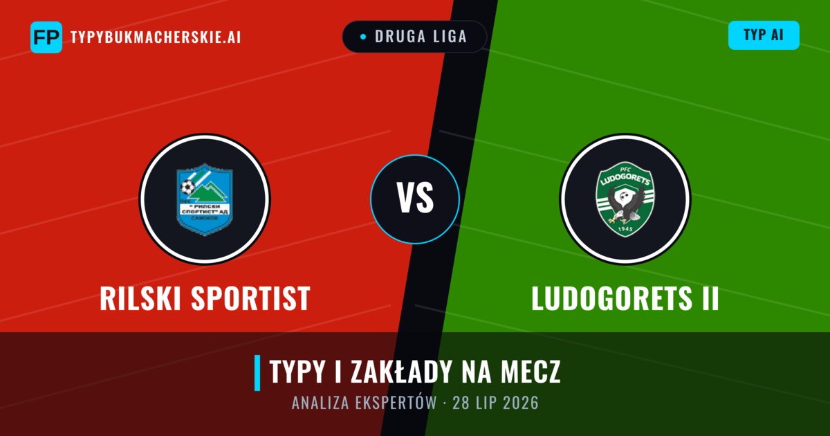 Rilski Sportist vs Ludogorets II — typy i zapowiedź meczu