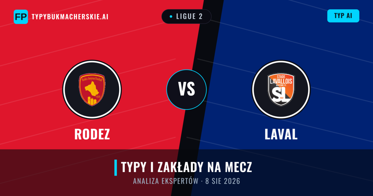 Rodez vs Laval — typy i zapowiedź meczu
